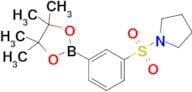1-((3-(4,4,5,5-Tetramethyl-1,3,2-dioxaborolan-2-yl)phenyl)sulfonyl)pyrrolidine