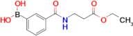 (3-((3-Ethoxy-3-oxopropyl)carbamoyl)phenyl)boronic acid