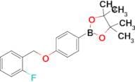 2-[4-(2-Fluoro-benzyloxy)-phenyl]-4,4,5,5-tetramethyl-[1,3,2]dioxaborolane
