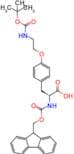 (S)-2-((((9H-Fluoren-9-yl)methoxy)carbonyl)amino)-3-(4-(2-((tert-butoxycarbonyl)amino)ethoxy)pheny…