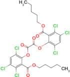 Bis[3,4,6-trichloro-2-(pentyloxycarbonyl)phenyl] oxalate