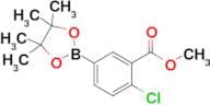 Methyl 2-chloro-5-(4,4,5,5-tetramethyl-1,3,2-dioxaborolan-2-yl)benzoate