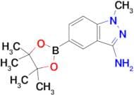 1-Methyl-5-(4,4,5,5-tetramethyl-1,3,2-dioxaborolan-2-yl)-1H-indazol-3-amine