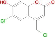 6-Chloro-4-(chloromethyl)-7-hydroxy-2H-chromen-2-one