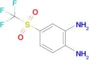 4-Trifluoromethanesulfonylbenzene-1,2-diamine