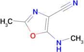 2-Methyl-5-(methylamino)-1,3-oxazole-4-carbonitrile