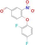 4-(2,4-Difluorophenoxy)-3-nitrobenzaldehyde