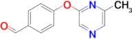 4-((6-Methylpyrazin-2-yl)oxy)benzaldehyde