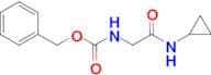 Benzyl (2-(cyclopropylamino)-2-oxoethyl)carbamate
