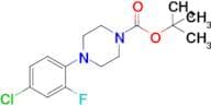 Tert-butyl 4-(4-chloro-2-fluorophenyl)piperazine-1-carboxylate