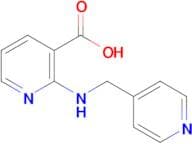 2-((Pyridin-4-ylmethyl)amino)nicotinic acid