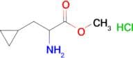 Methyl 2-amino-3-cyclopropylpropanoate hydrochloride