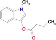 1-Methyl-1H-indol-3-yl butyrate