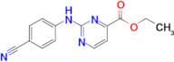 Ethyl 2-((4-cyanophenyl)amino)pyrimidine-4-carboxylate