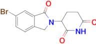 3-(6-Bromo-1-oxoisoindolin-2-yl)piperidine-2,6-dione