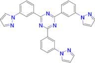2,4,6-Tris(3-(1H-pyrazol-1-yl)phenyl)-1,3,5-triazine