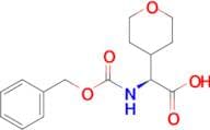 (S)-2-(((Benzyloxy)carbonyl)amino)-2-(tetrahydro-2H-pyran-4-yl)acetic acid