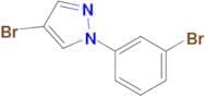 4-Bromo-1-(3-bromophenyl)-1H-pyrazole