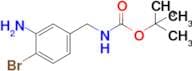 Tert-Butyl 3-amino-4-bromobenzylcarbamate