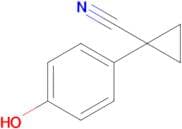 1-(4-Hydroxyphenyl)cyclopropane-1-carbonitrile