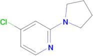 4-Chloro-2-(pyrrolidin-1-yl)pyridine