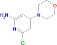 6-Chloro-4-morpholinopyridin-2-amine
