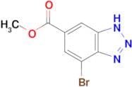 Methyl 4-bromo-1H-1,2,3-benzotriazole-6-carboxylate