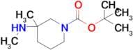 Tert-butyl 3-methyl-3-(methylamino)piperidine-1-carboxylate