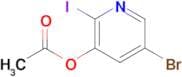 5-Bromo-2-iodopyridin-3-yl acetate