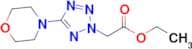 Ethyl 2-(5-morpholino-2H-tetrazol-2-yl)acetate