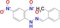 (E)-1-(2,4-dinitrophenyl)-2-(2-methylbenzylidene)hydrazine