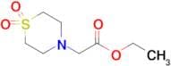 Ethyl 2-(1,1-dioxidothiomorpholino)acetate