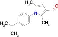 1-(4-Isopropylphenyl)-2,5-dimethyl-1H-pyrrole-3-carbaldehyde