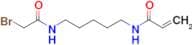 N-(5-(2-bromoacetamido)pentyl)acrylamide