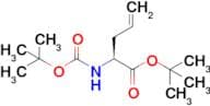 Tert-Butyl (S)-2-((tert-butoxycarbonyl)amino)pent-4-enoate