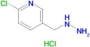 2-Chloro-5-(hydrazinylmethyl)pyridine hydrochloride