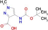 4-((tert-Butoxycarbonyl)amino)-1-methyl-1H-pyrazole-3-carboxylic acid