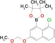 2-(8-Chloro-3-(methoxymethoxy)naphthalen-1-yl)-4,4,5,5-tetramethyl-1,3,2-dioxaborolane