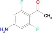 1-(4-Amino-2,6-difluorophenyl)ethan-1-one