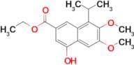 Ethyl 4-hydroxy-8-isopropyl-6,7-dimethoxy-2-naphthoate