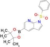 1-(Phenylsulfonyl)-5-(4,4,5,5-tetramethyl-1,3,2-dioxaborolan-2-yl)-1H-pyrrolo[2,3-b]pyridine