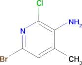 6-Bromo-2-chloro-4-methylpyridin-3-amine