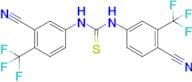 1-(4-Cyano-3-(trifluoromethyl)phenyl)-3-(3-cyano-4-(trifluoromethyl)phenyl)thiourea