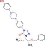 1-((2S,3S)-2-(Benzyloxy)pentan-3-yl)-4-(4-(4-(4-hydroxyphenyl)piperazin-1-yl)phenyl)-1H-1,2,4-tria…
