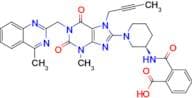 (R)-2-((1-(7-(but-2-yn-1-yl)-3-methyl-1-((4-methylquinazolin-2-yl)methyl)-2,6-dioxo-2,3,6,7-tetrah…