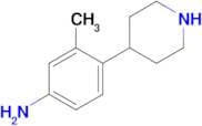3-Methyl-4-(piperidin-4-yl)aniline