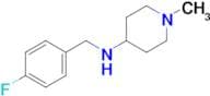 4-(4-Fluorobenzylamino)-1-methylpiperidine