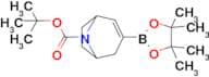 Tert-Butyl 3-(4,4,5,5-tetramethyl-1,3,2-dioxaborolan-2-yl)-8-azabicyclo[3.2.1]oct-2-ene-8-carboxyl…