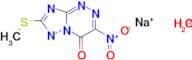 SODIUM 7-(METHYLTHIO)-3-NITRO-4-OXO-4H-[1,2,4]TRIAZOLO[5,1-C][1,2,4]TRIAZIN-6-IDE DIHYDRATE