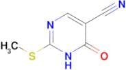 2-(methylsulfanyl)-6-oxo-1,6-dihydropyrimidine-5-carbonitrile